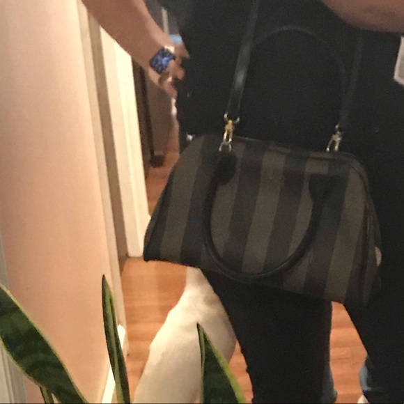 Auth Fendi 2 way crossbody bag custom painted - Picture 13 of 16